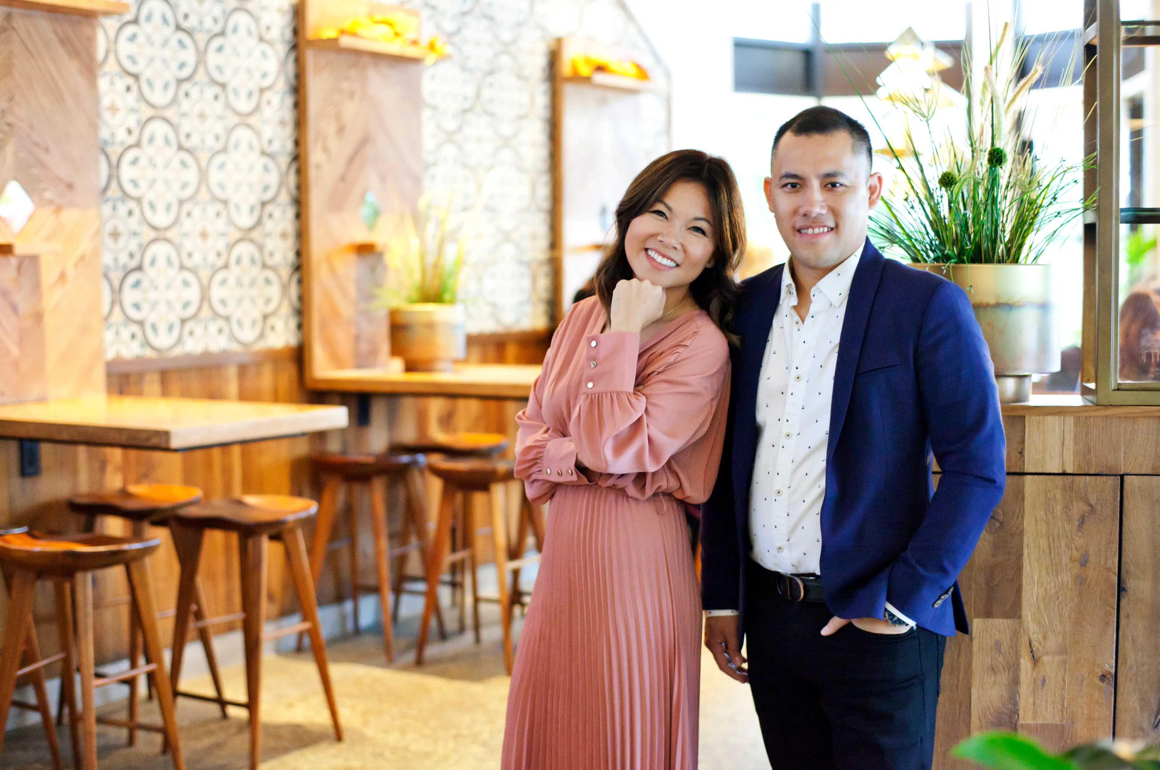 Amélie Thuy Nguyen and Vincent Nguyen of Anh and Chi; Photo Credit: Mark Yammine