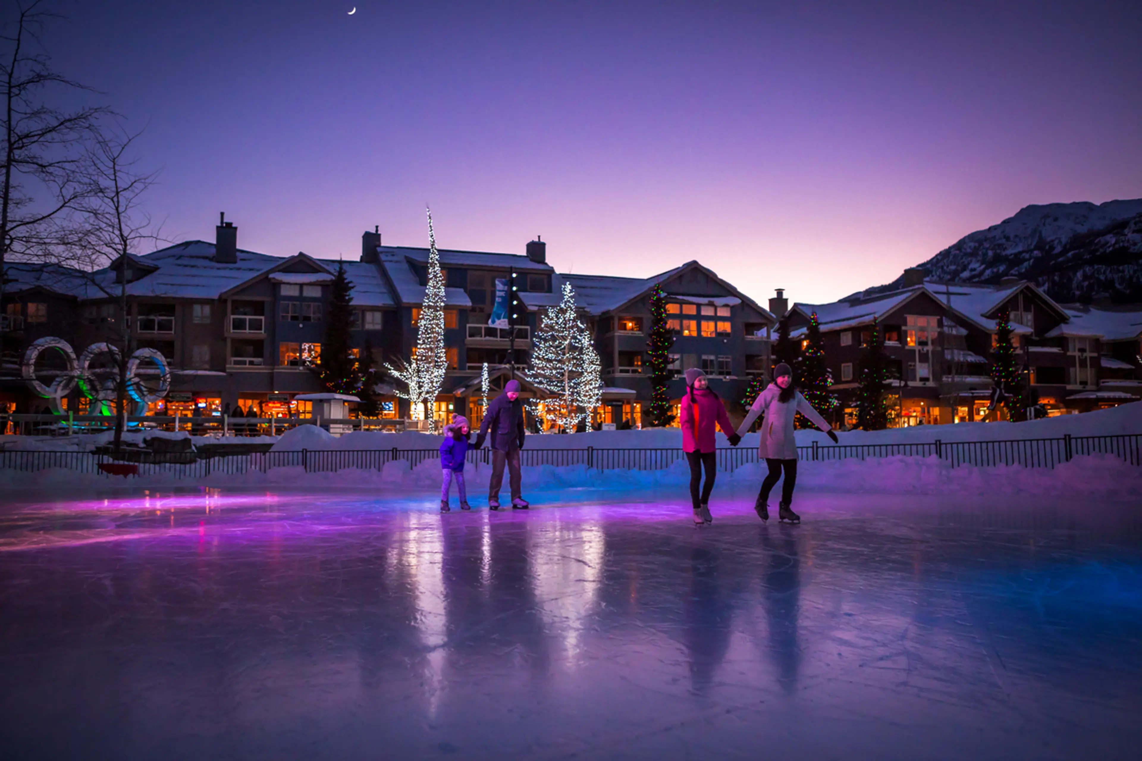 6 Places to Ice Skate Outdoors Around Vancouver