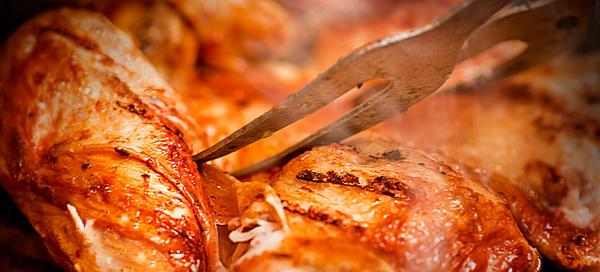 Flamed-Grilled Chicken marinate for 24-hours