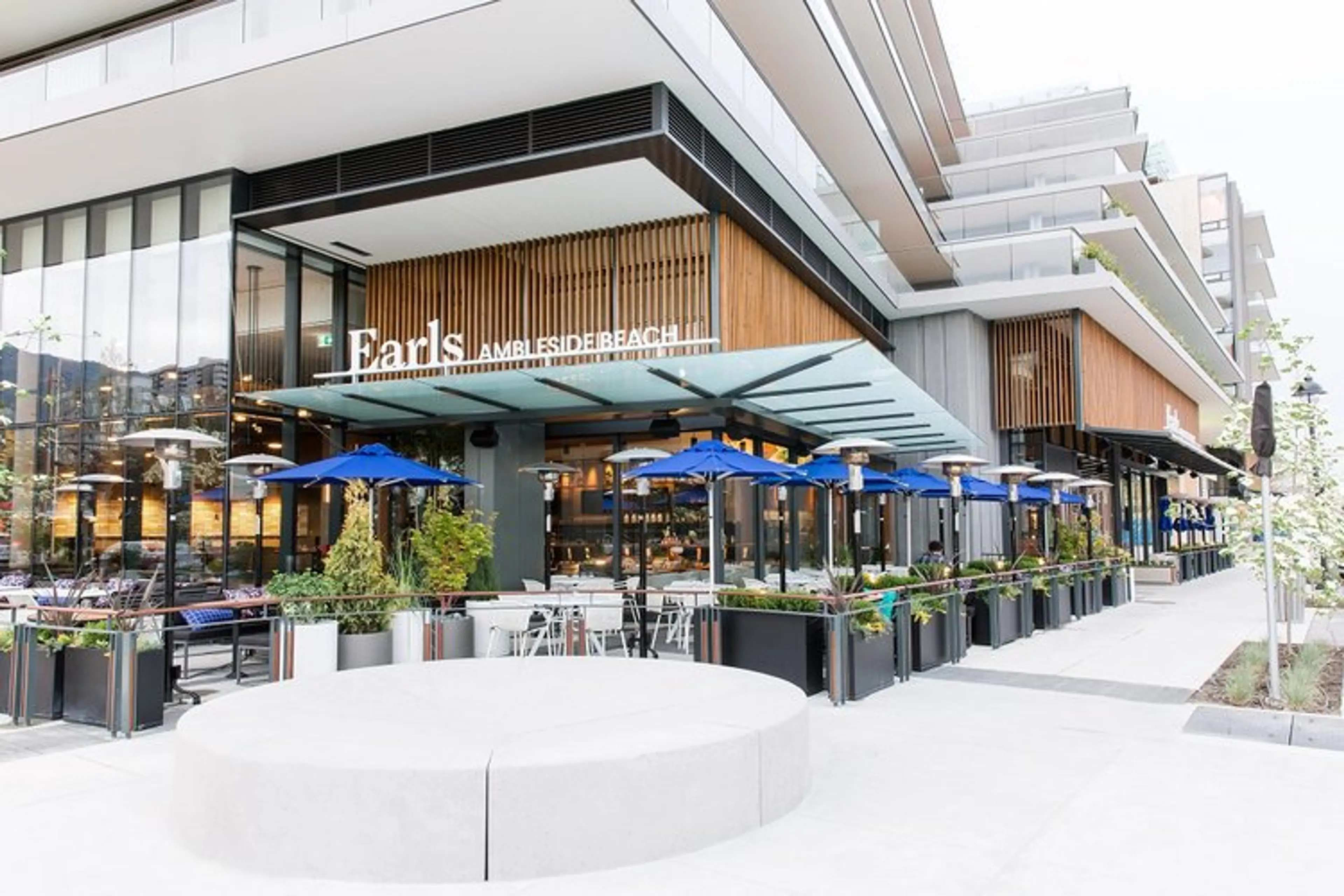 Exterior Patio on Bellevue
