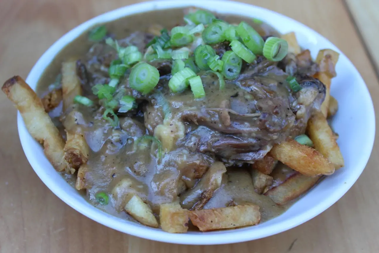 The Anatoli Poutine at The Greek Yaletown