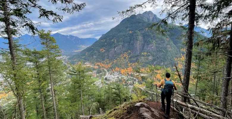 View from the Summit on the Dragon's Back Trail