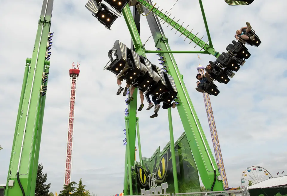 Experience Playland's newest thrill ride, The Beast!