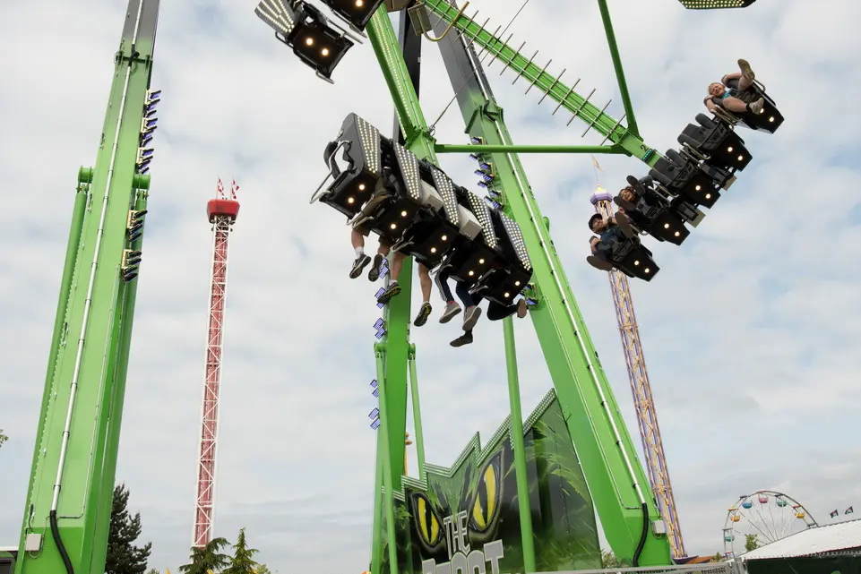 Experience Playland's newest thrill ride, The Beast!