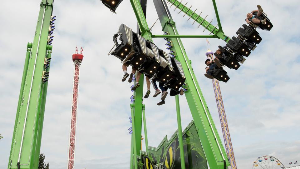 Experience Playland's newest thrill ride, The Beast!