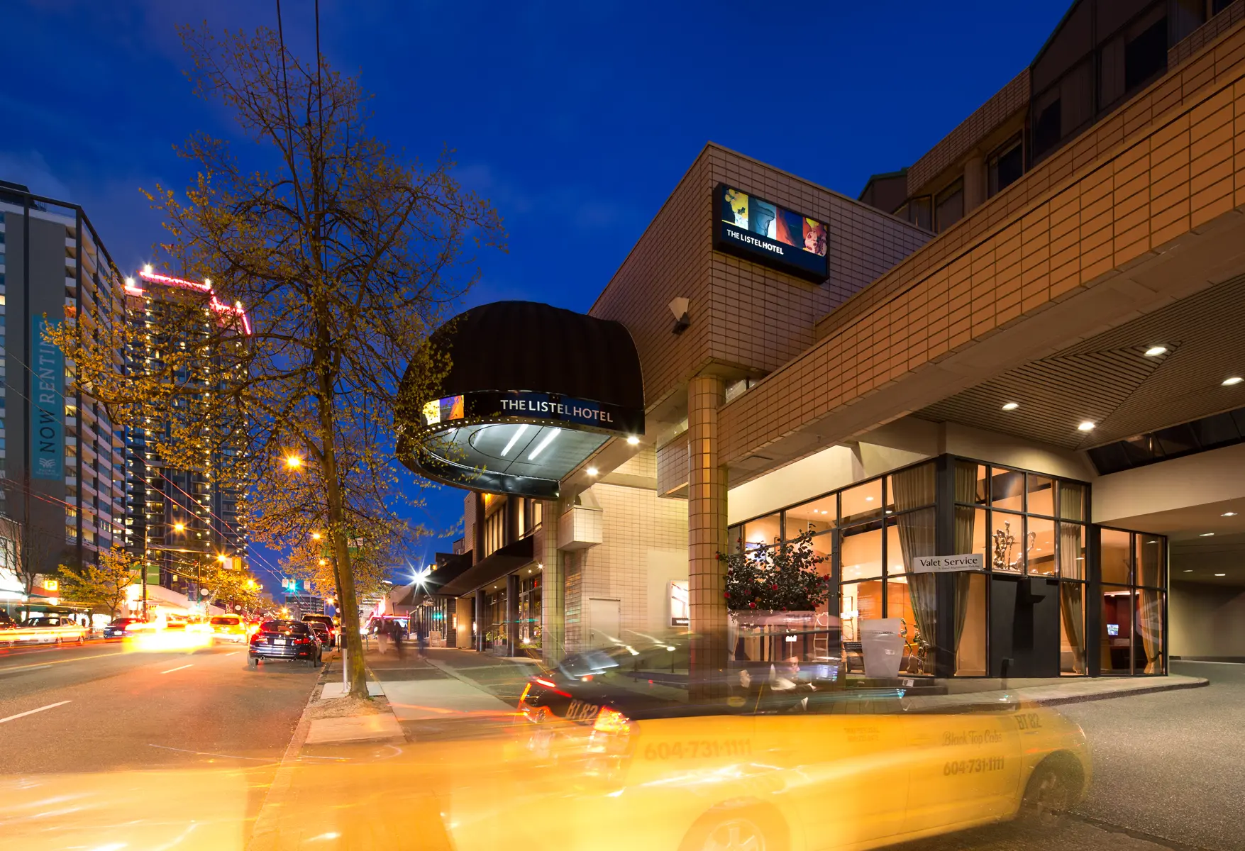 The Listel Hotel exterior