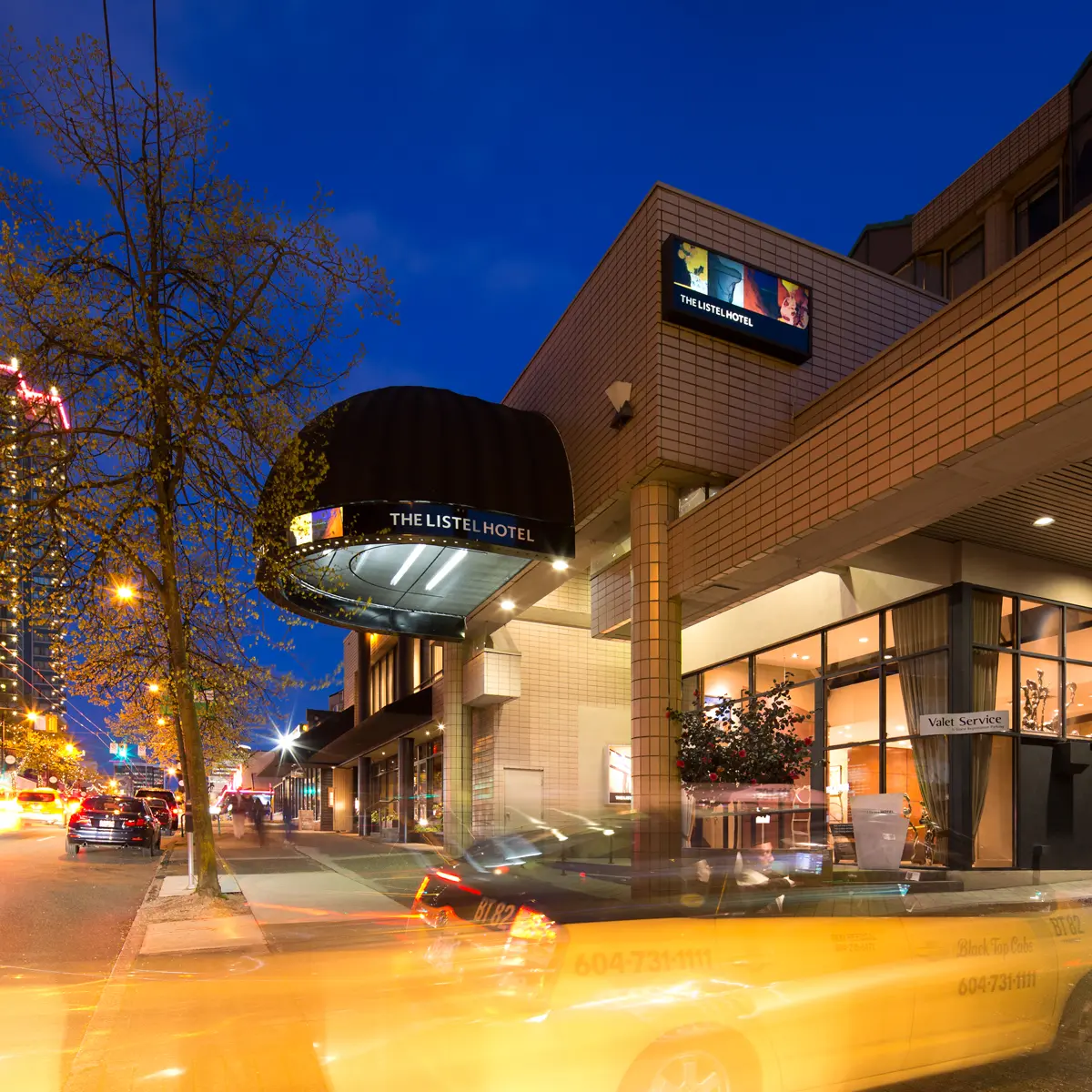 The Listel Hotel exterior