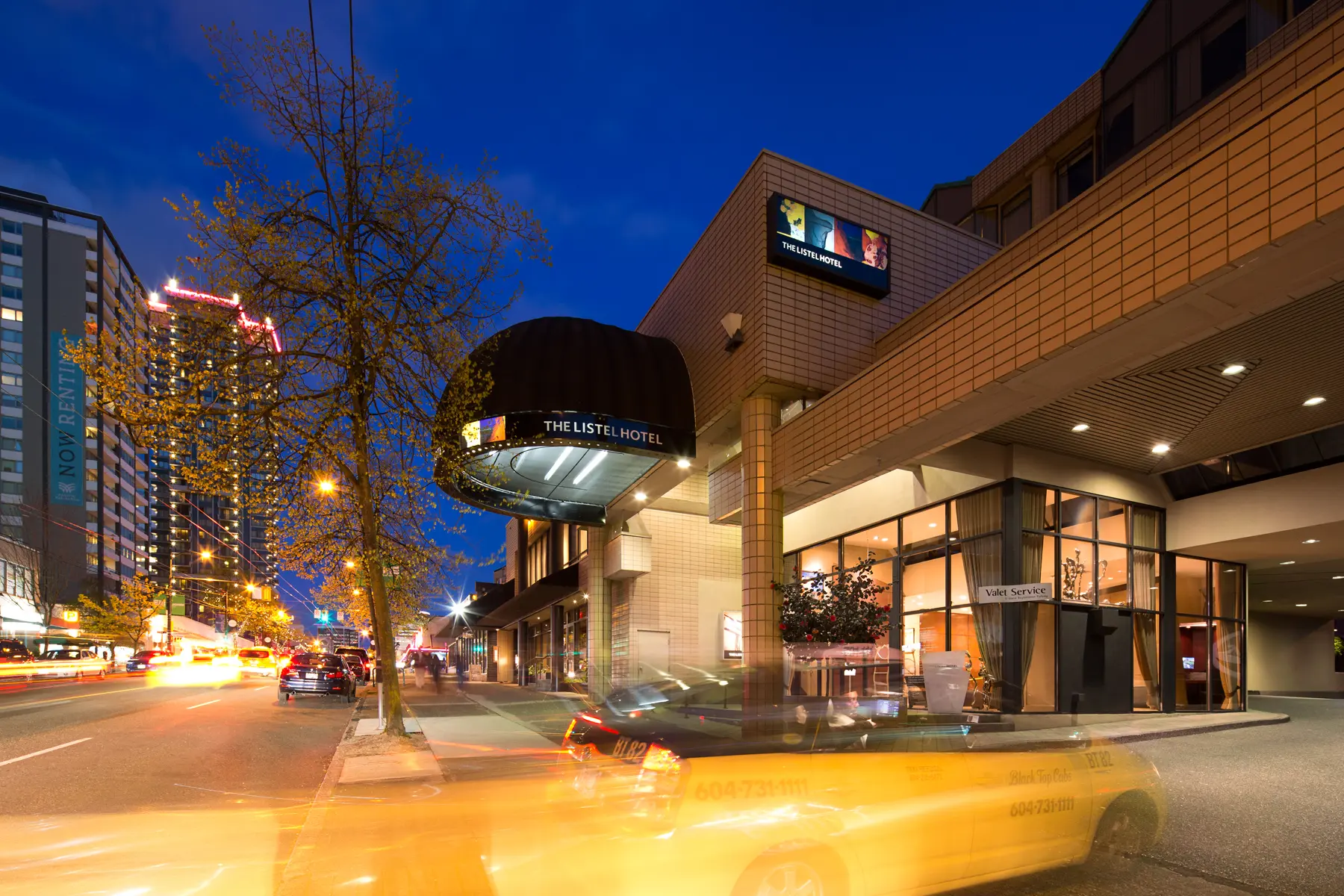 The Listel Hotel exterior