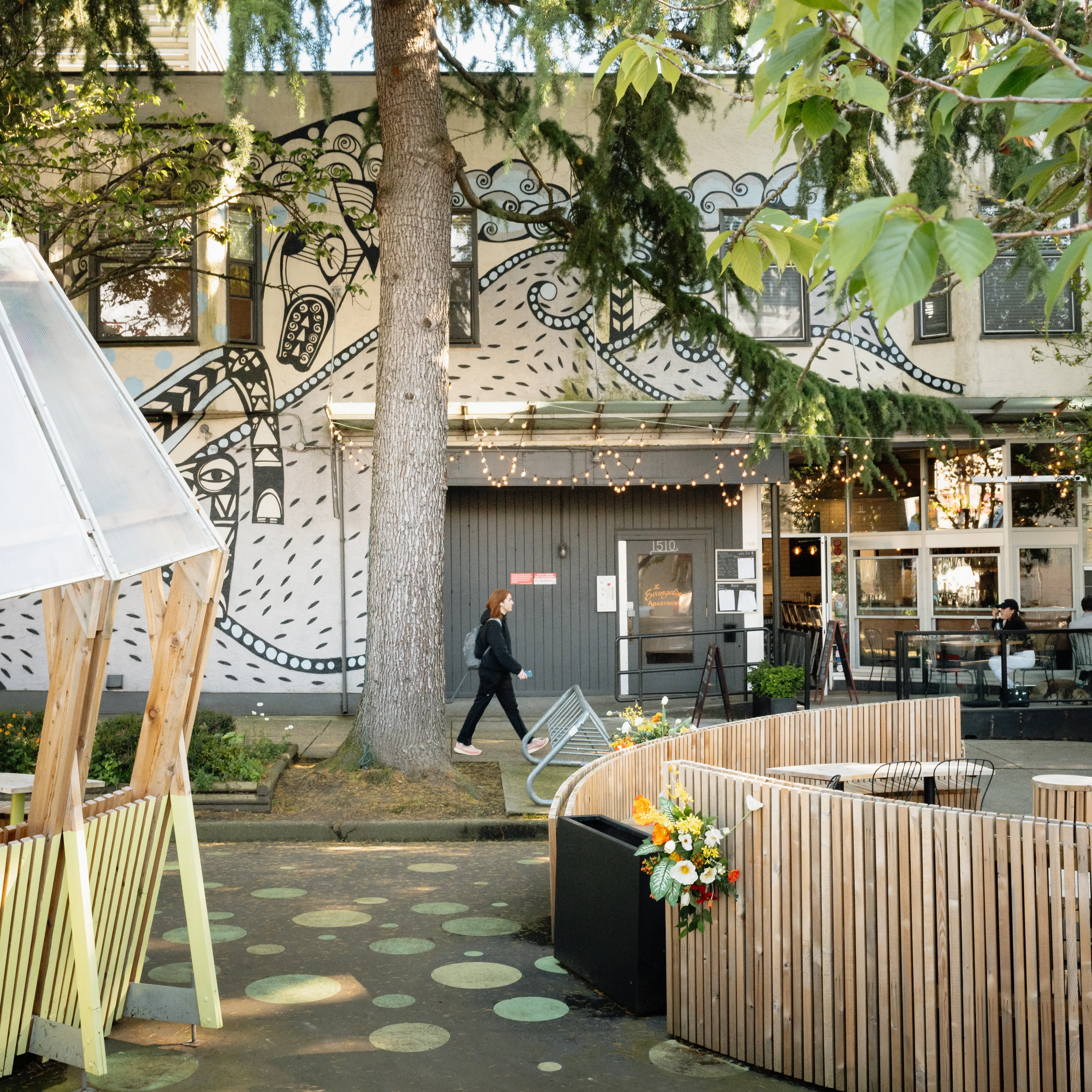 Granville and 13th Pop Up Plaza