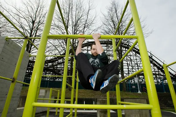 Hastings Parkour Park in Vancouver