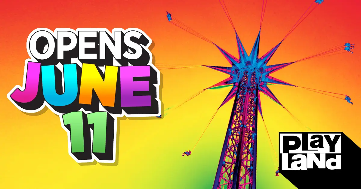 Playland Opens June 11!