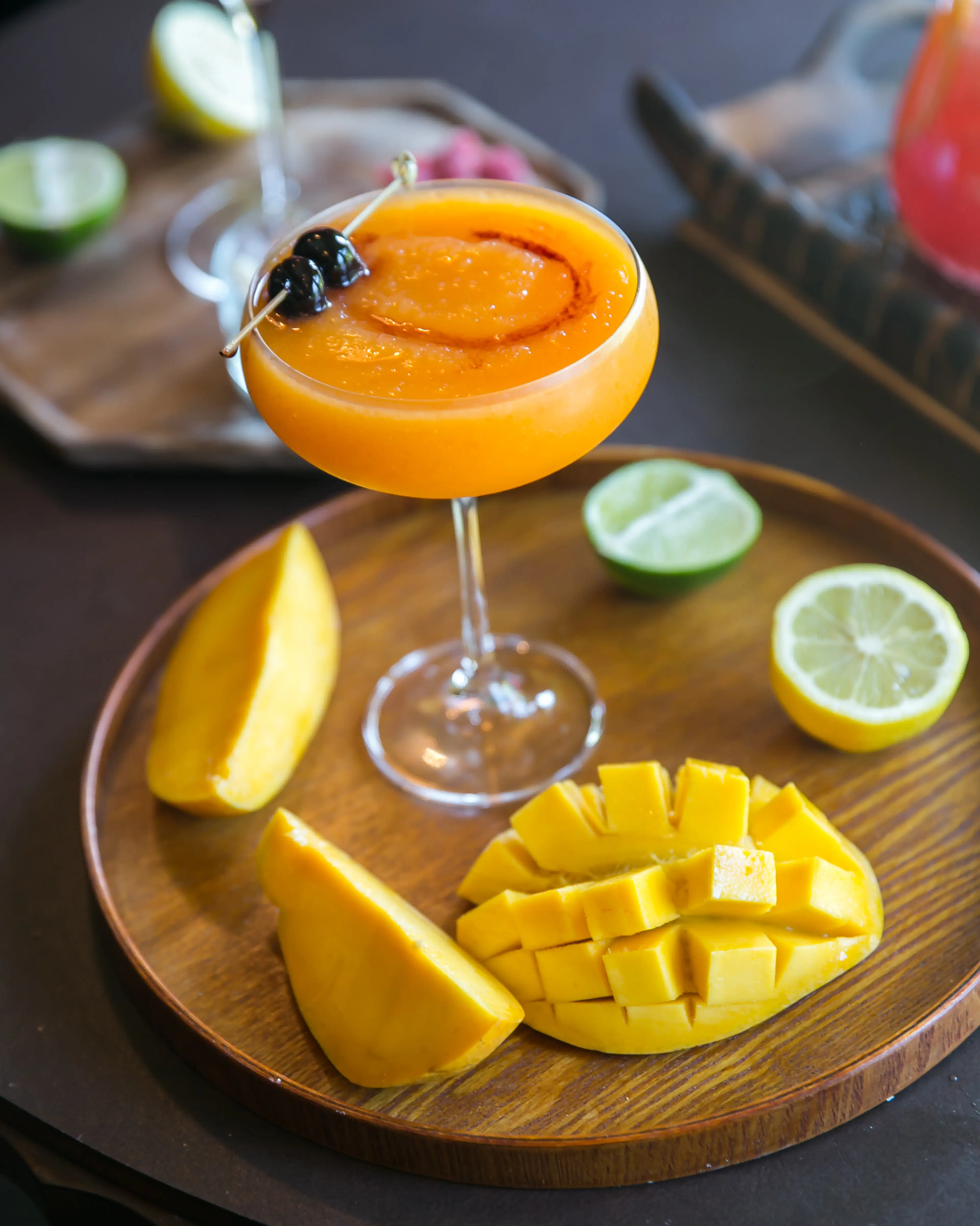 Mango Passionfruit bellini