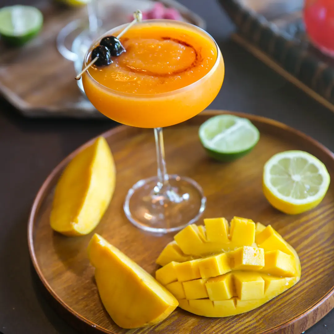 Mango Passionfruit bellini