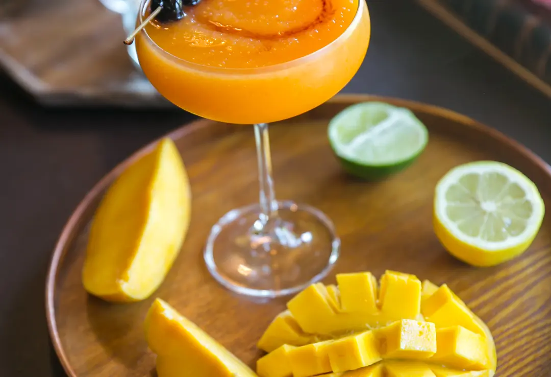 Mango Passionfruit bellini