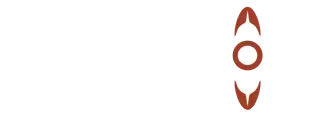 Text reading 'Destination Vancouver' with a stylized red and white compass design integrated into the letter O