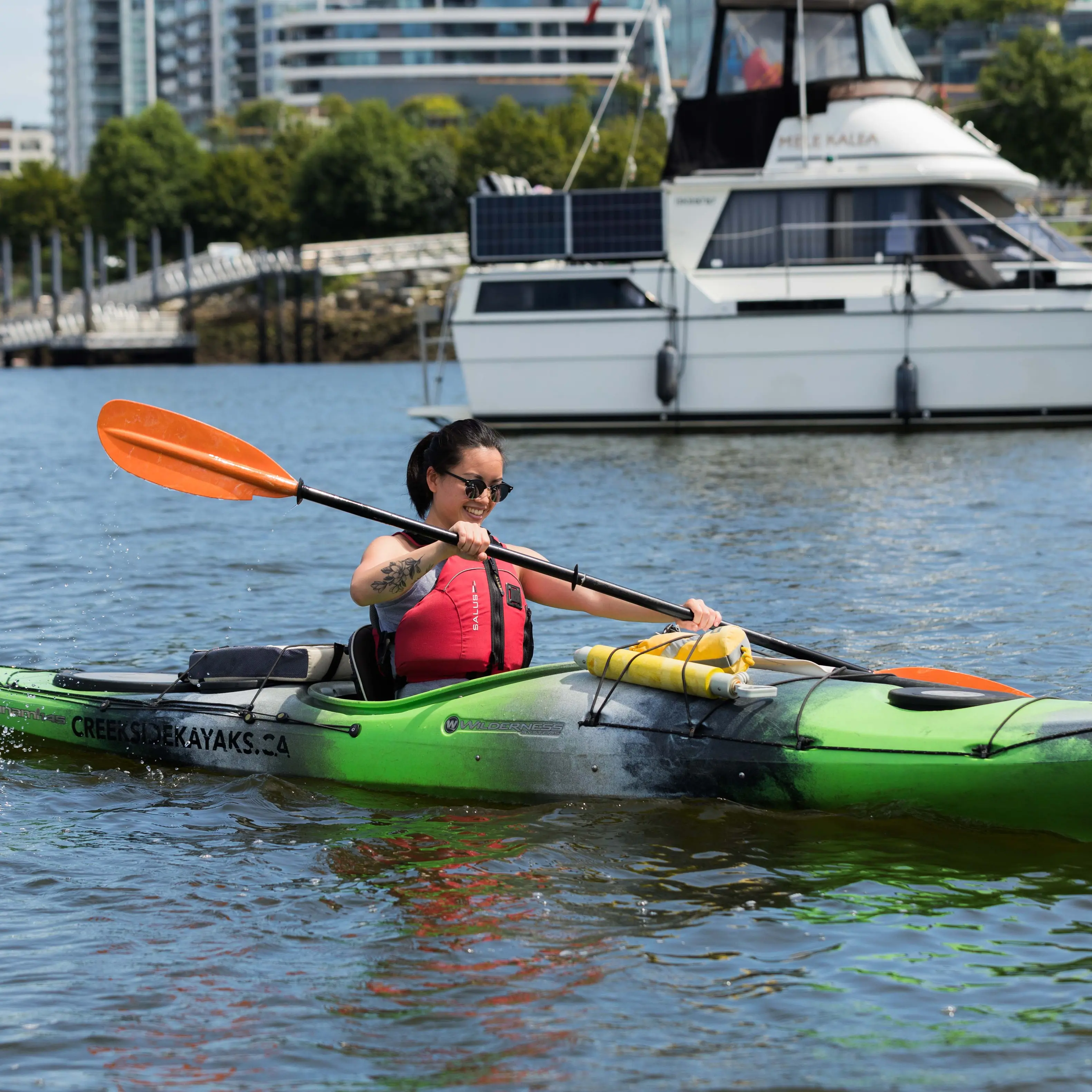 Creekside Kayaks at Dragon Boat BC