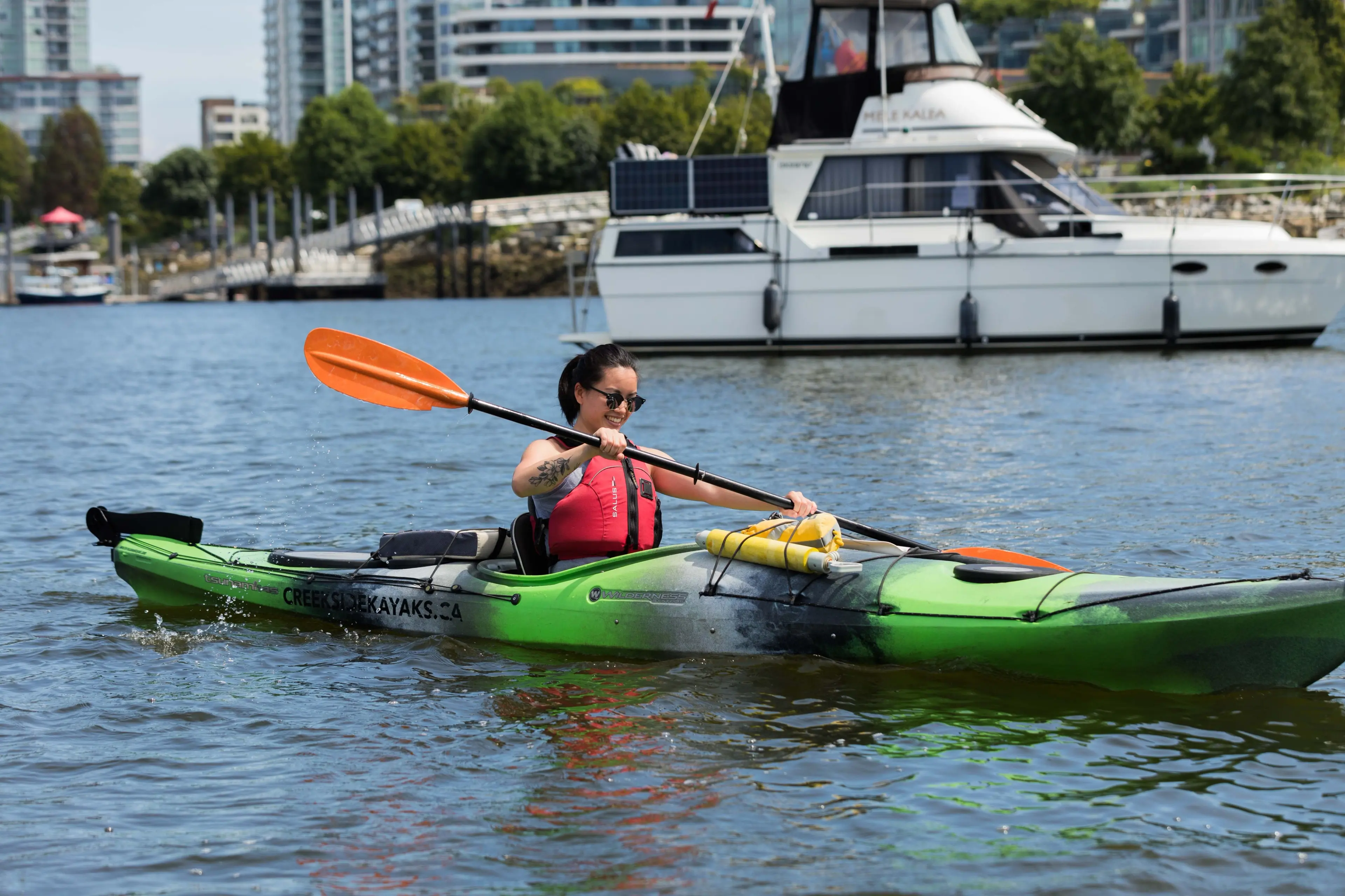 Creekside Kayaks at Dragon Boat BC