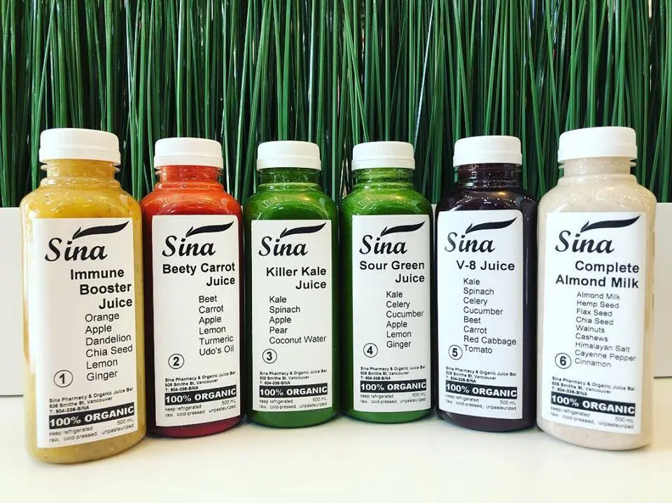 Vancouver juice bar