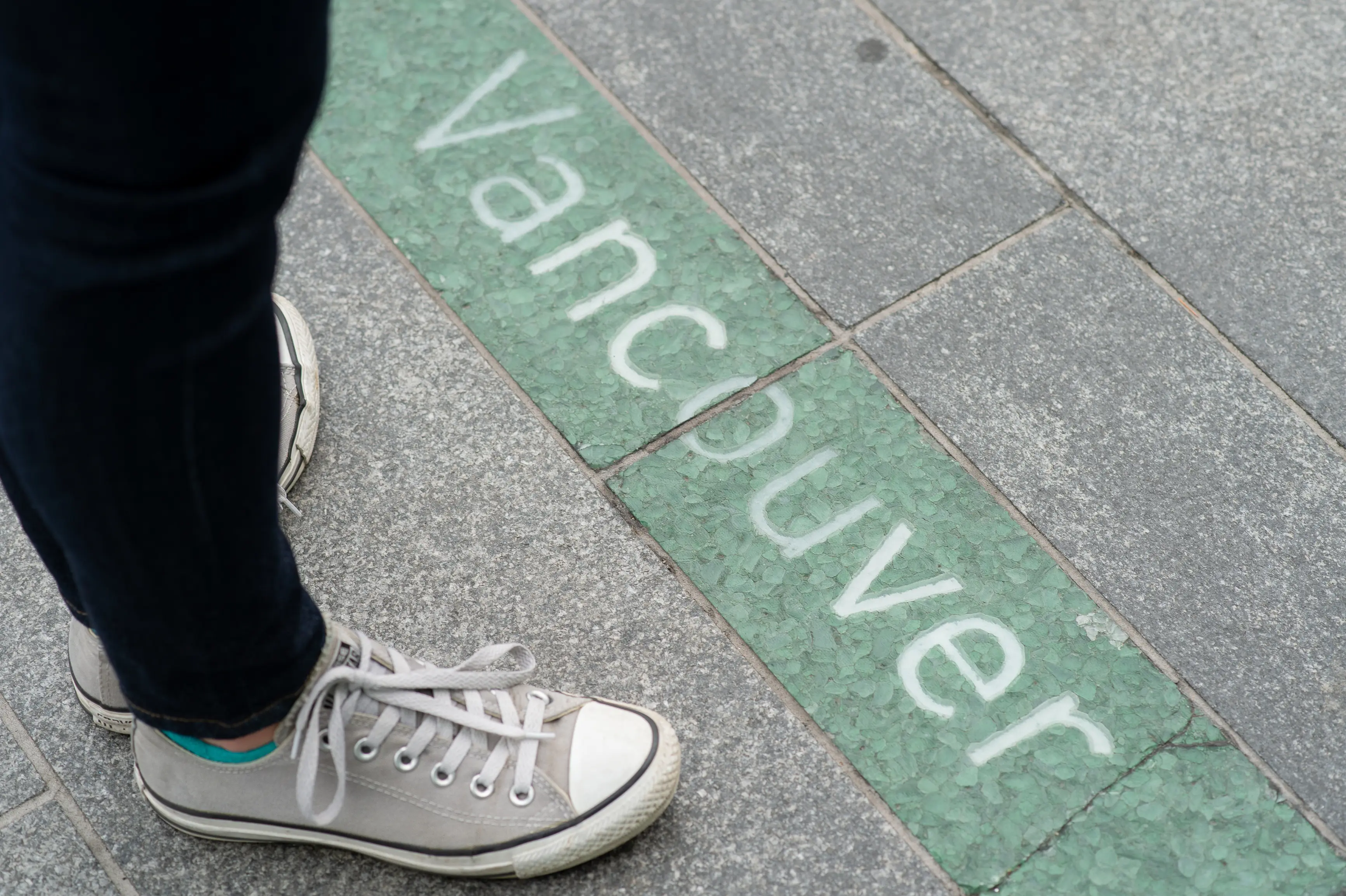 Vancouver Canada Place shoes