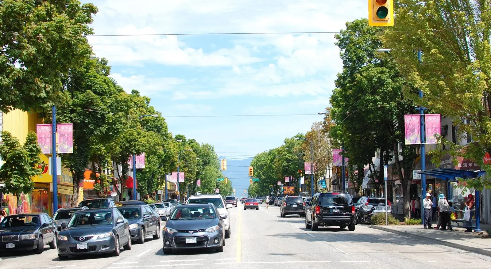 Fraser Street, specifically the Sunset neighbourhood, has a long history as a shopping and food district.