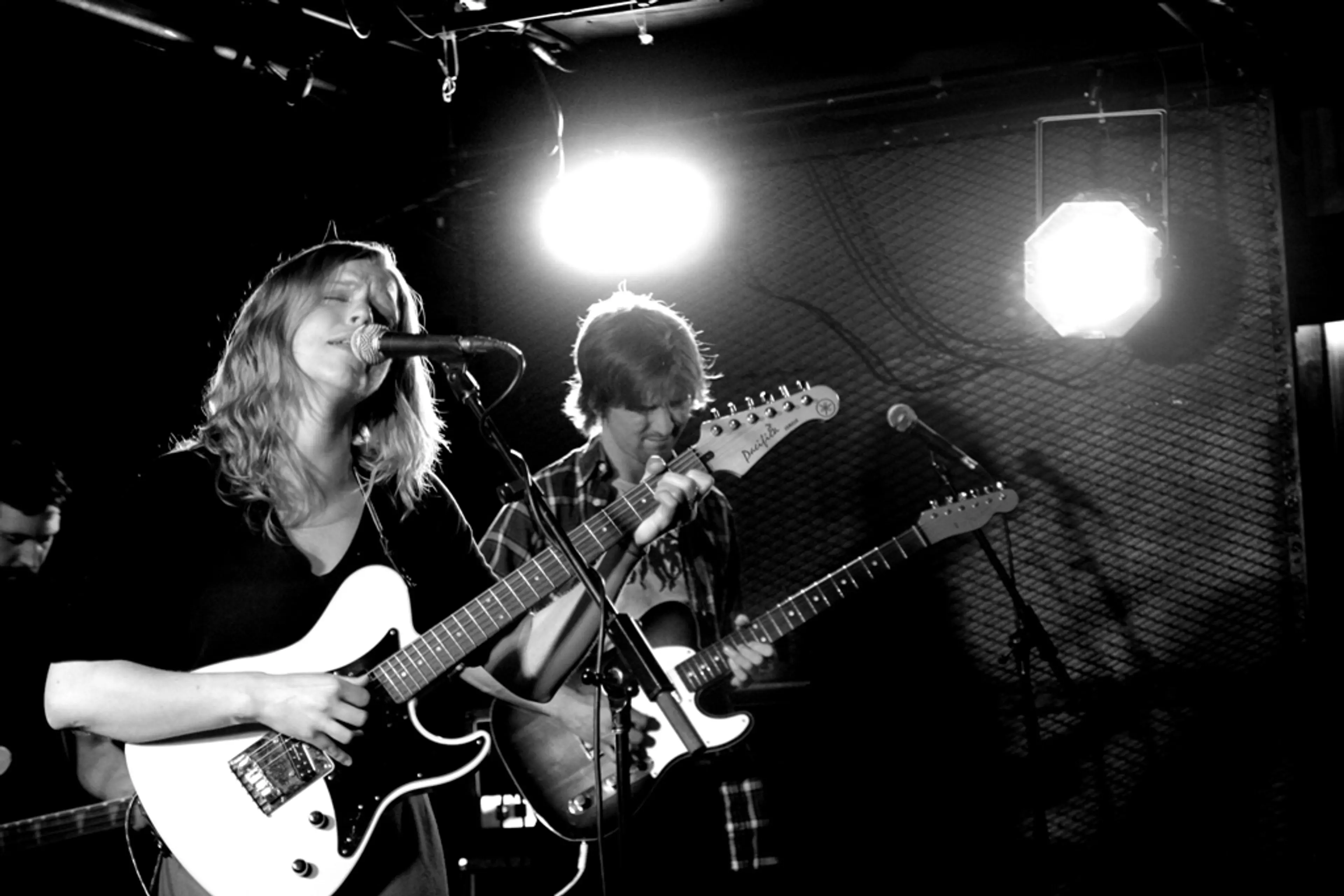 Debra-Jean Creelman performing at the Biltmore Cabaret with her band The Means May 14 2011. Anya Weber photo.