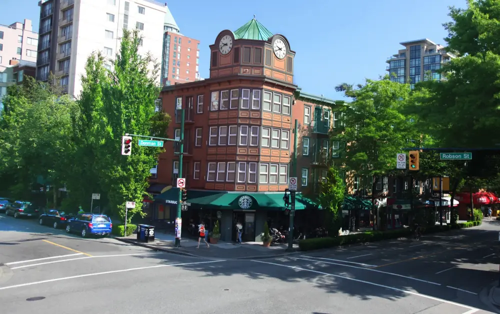 Robson and Denman Corner