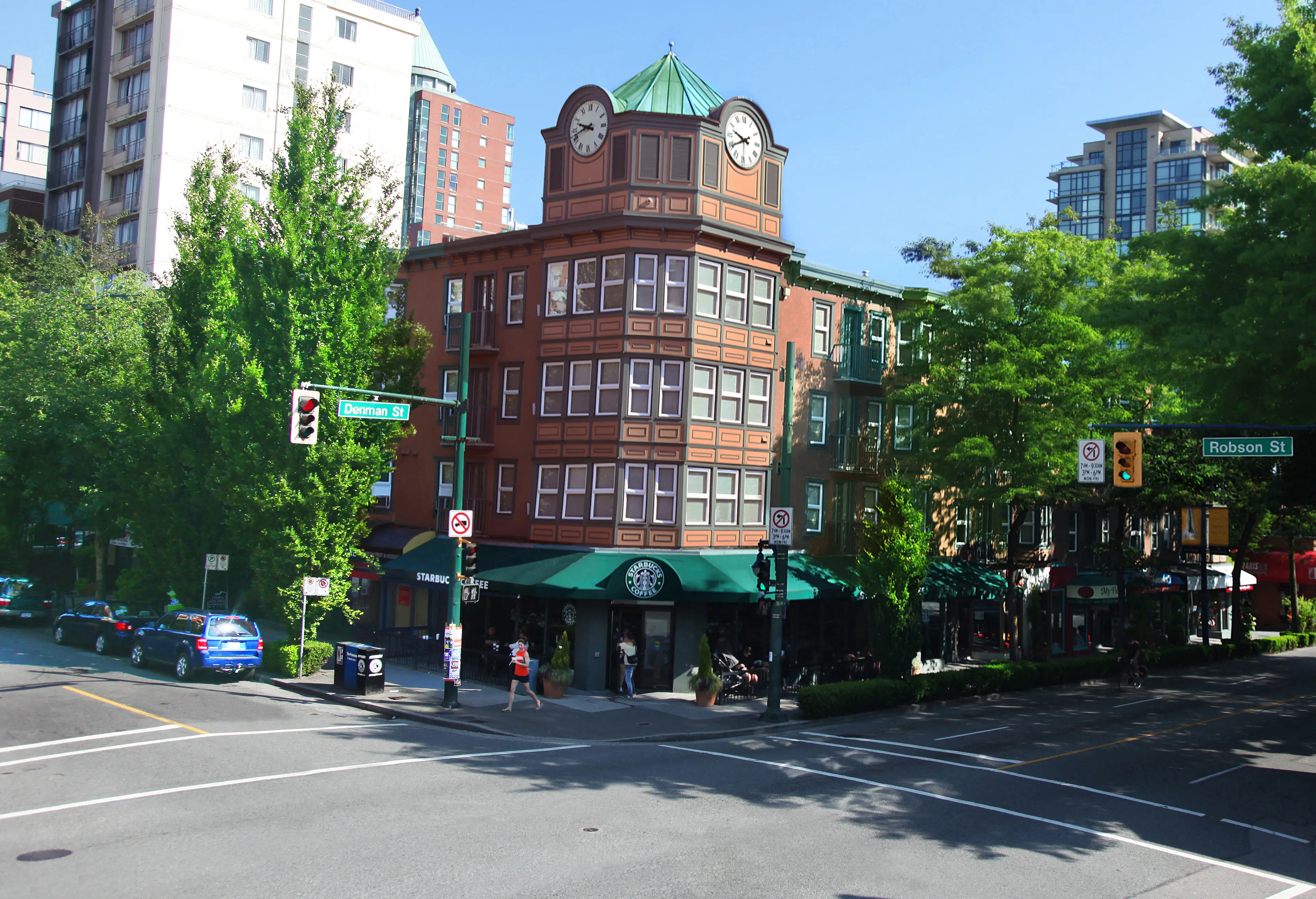 Robson and Denman Corner