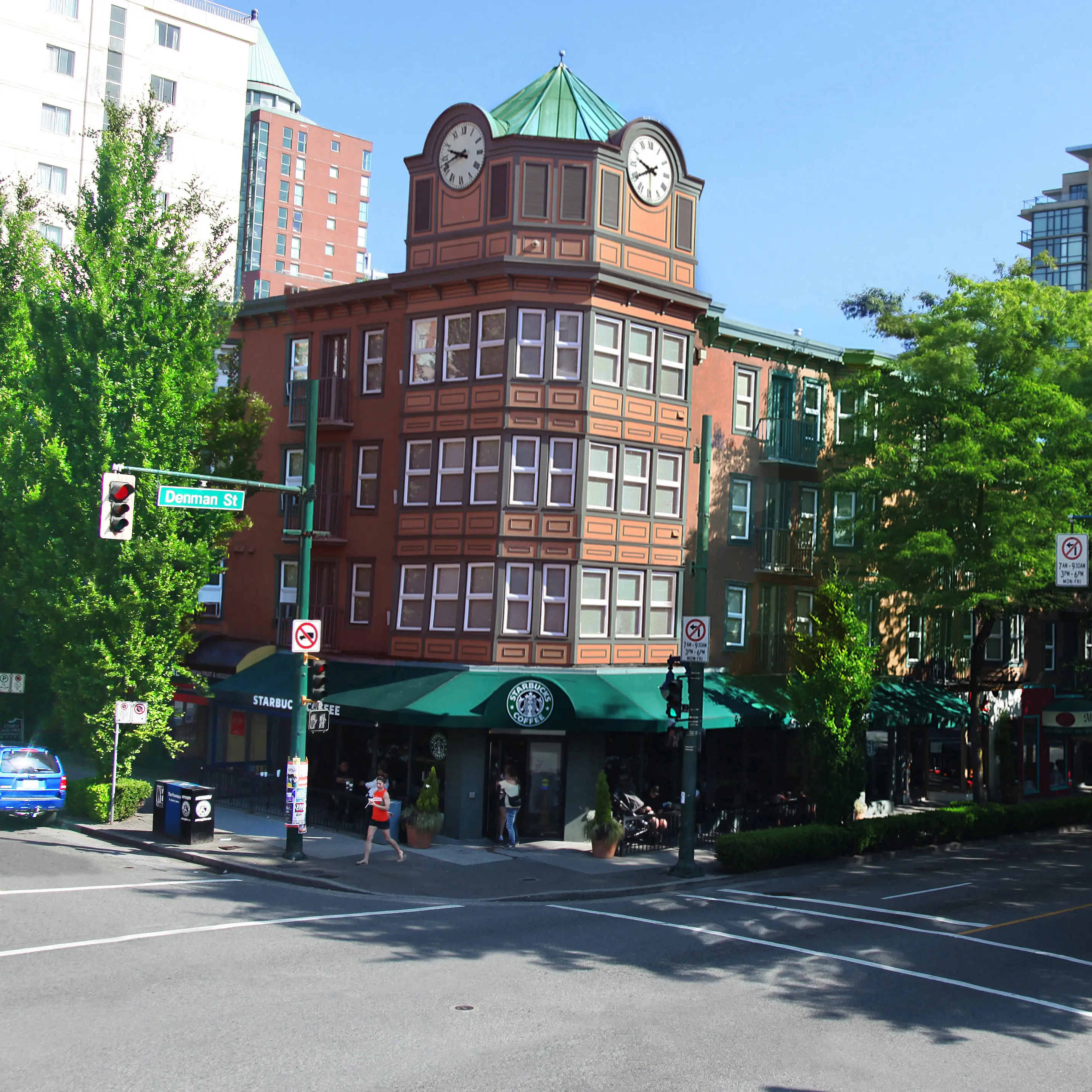Robson and Denman Corner
