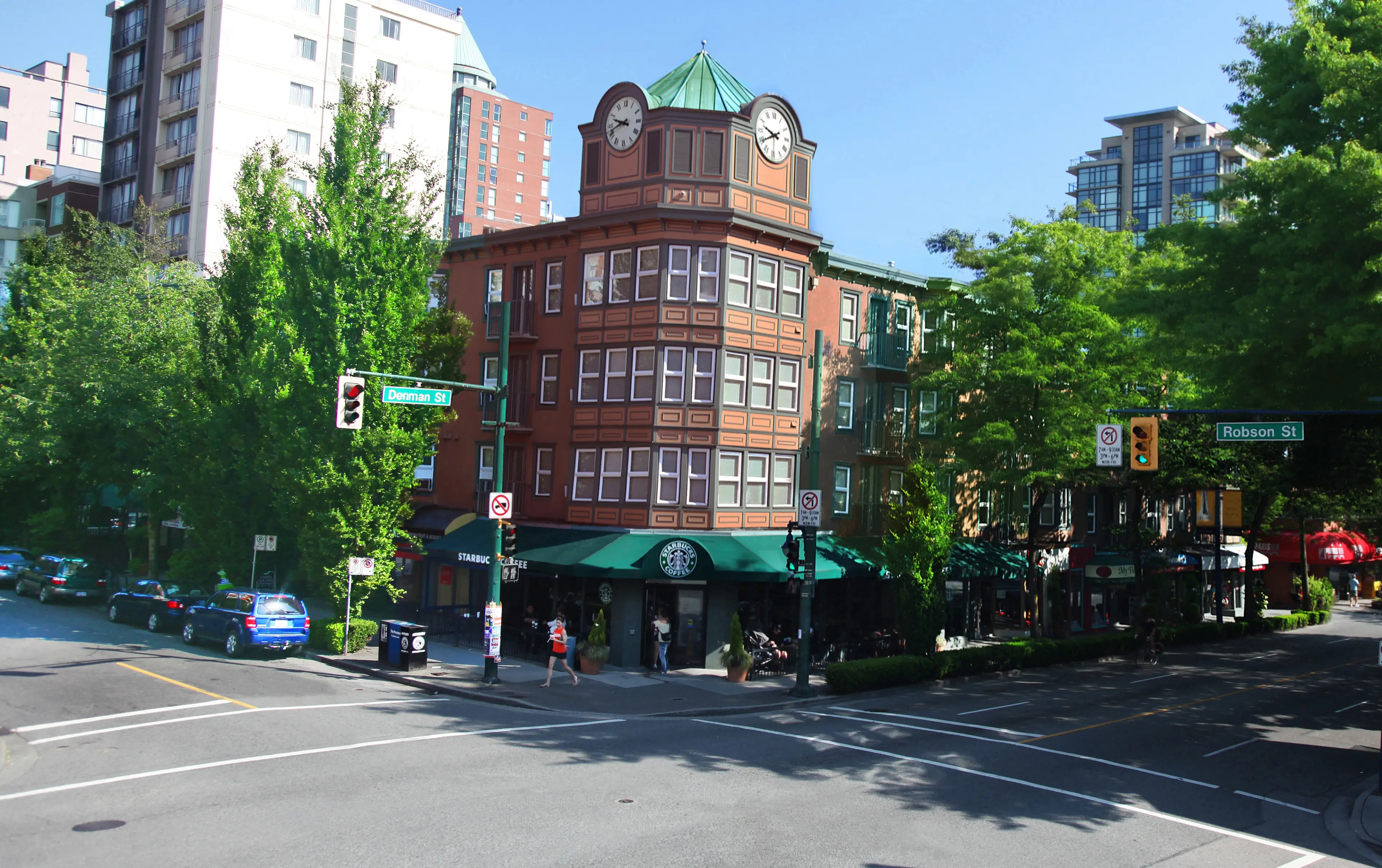 Robson and Denman Corner