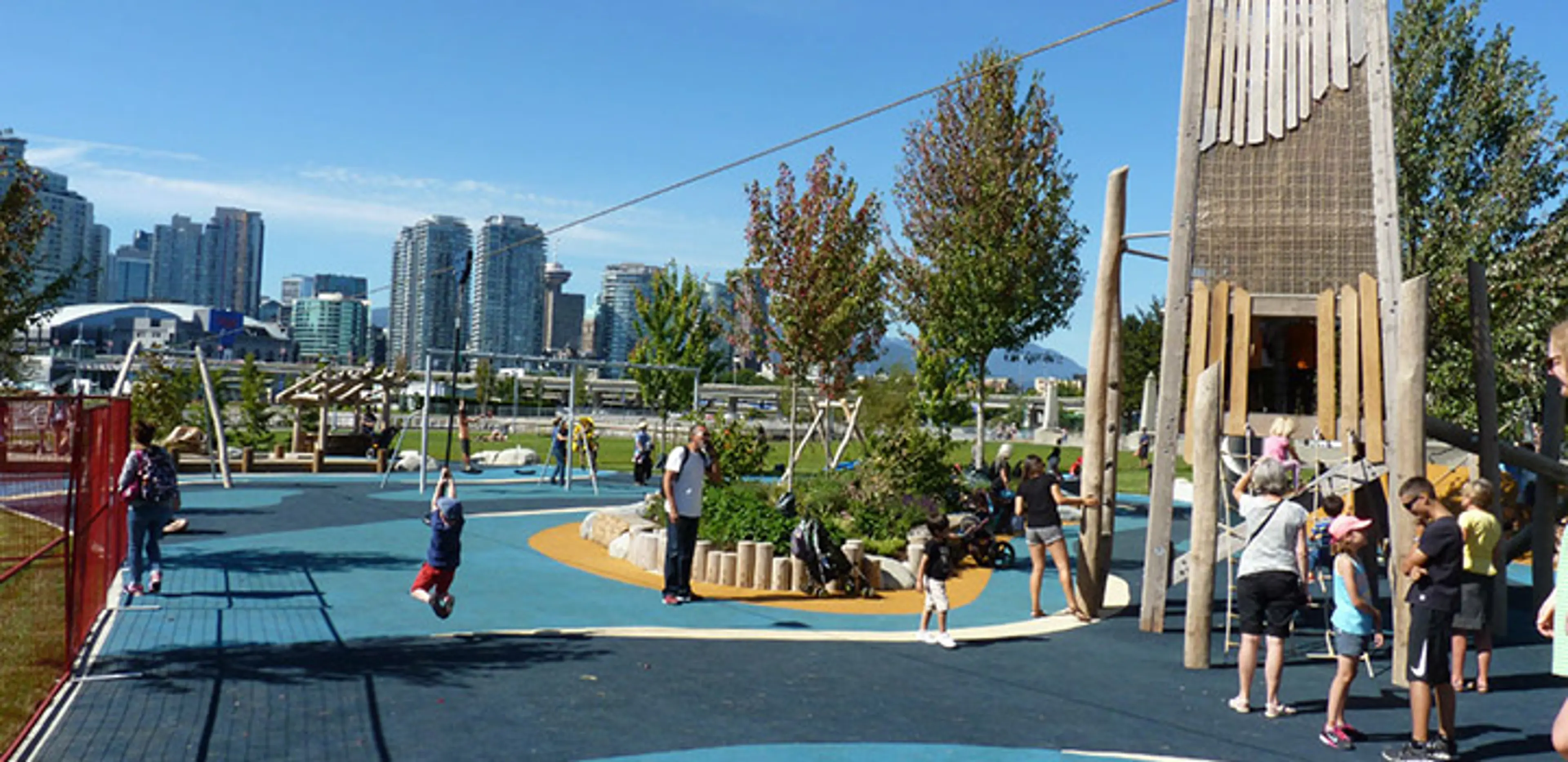 Creekside Park playground Vancouver