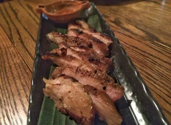 Kor Moo Yang (porks cheeks) - Photo Credit: Tara Lee