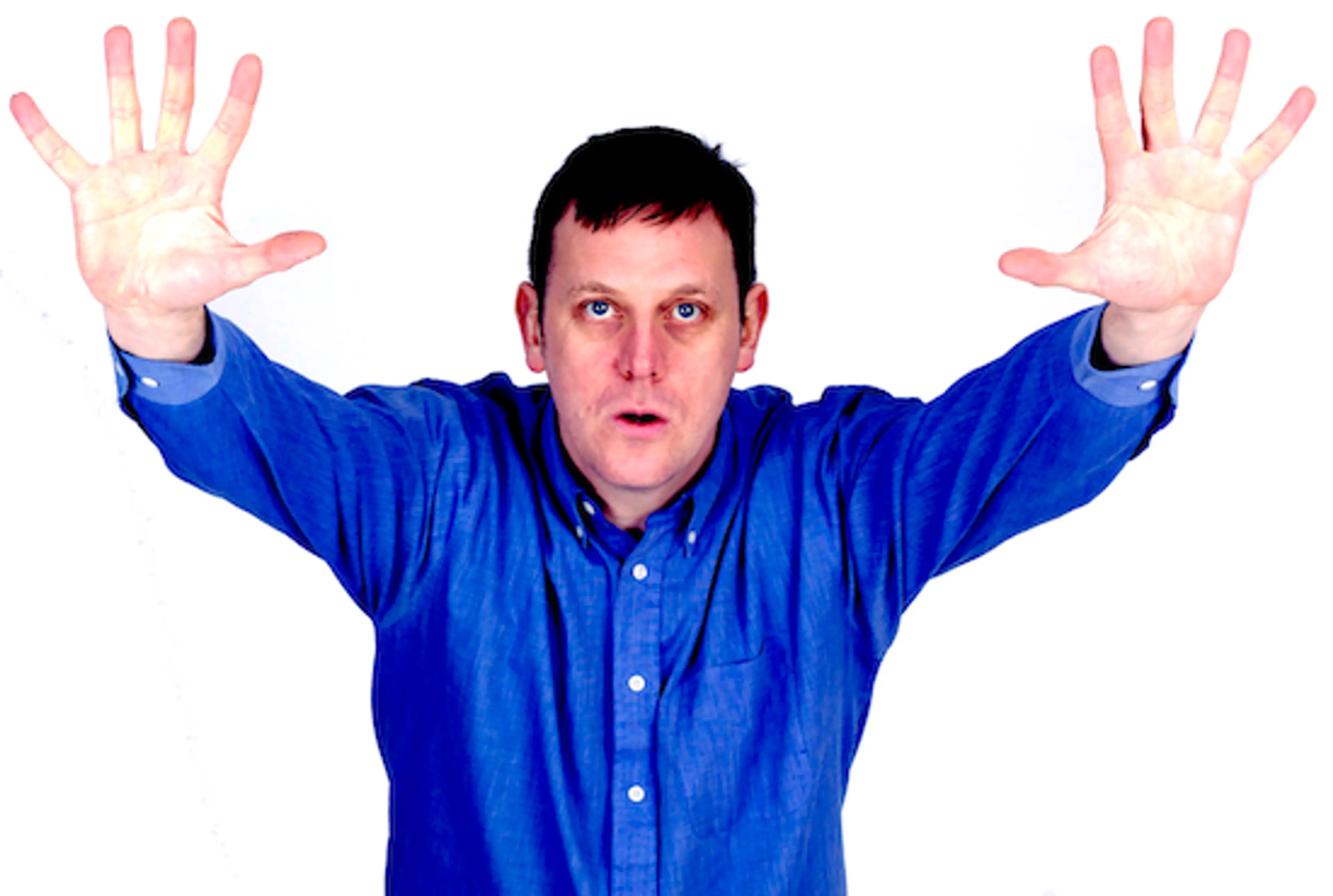 Steve Larkin brings his one-man show Fat Sex to the Fringe.