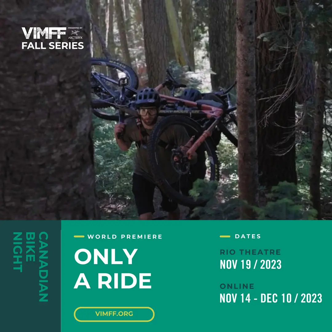 Only a Ride film promo poster for VIMFF fall series