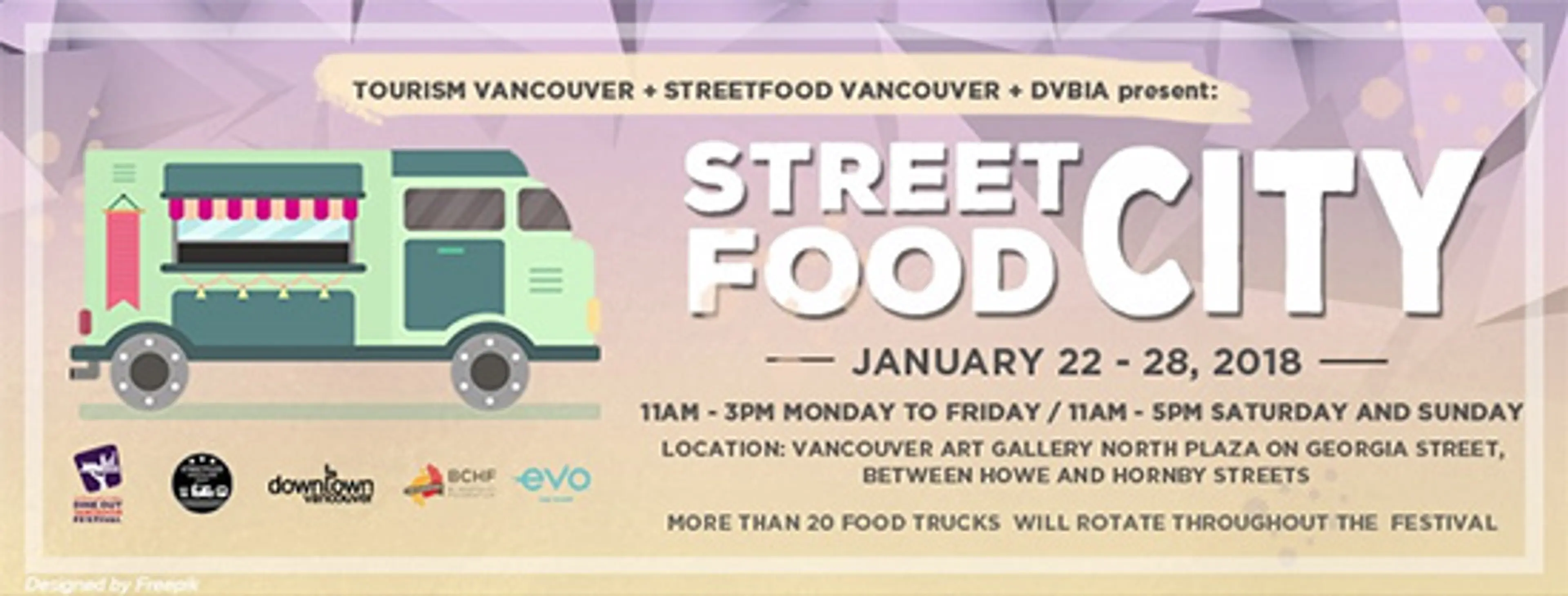 Vibrant Street Food City takes over Vancouver Art Gallery plaza from January 22 – 28
