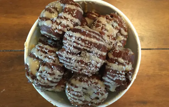 Salted Caramel Deep-Fried Coffee