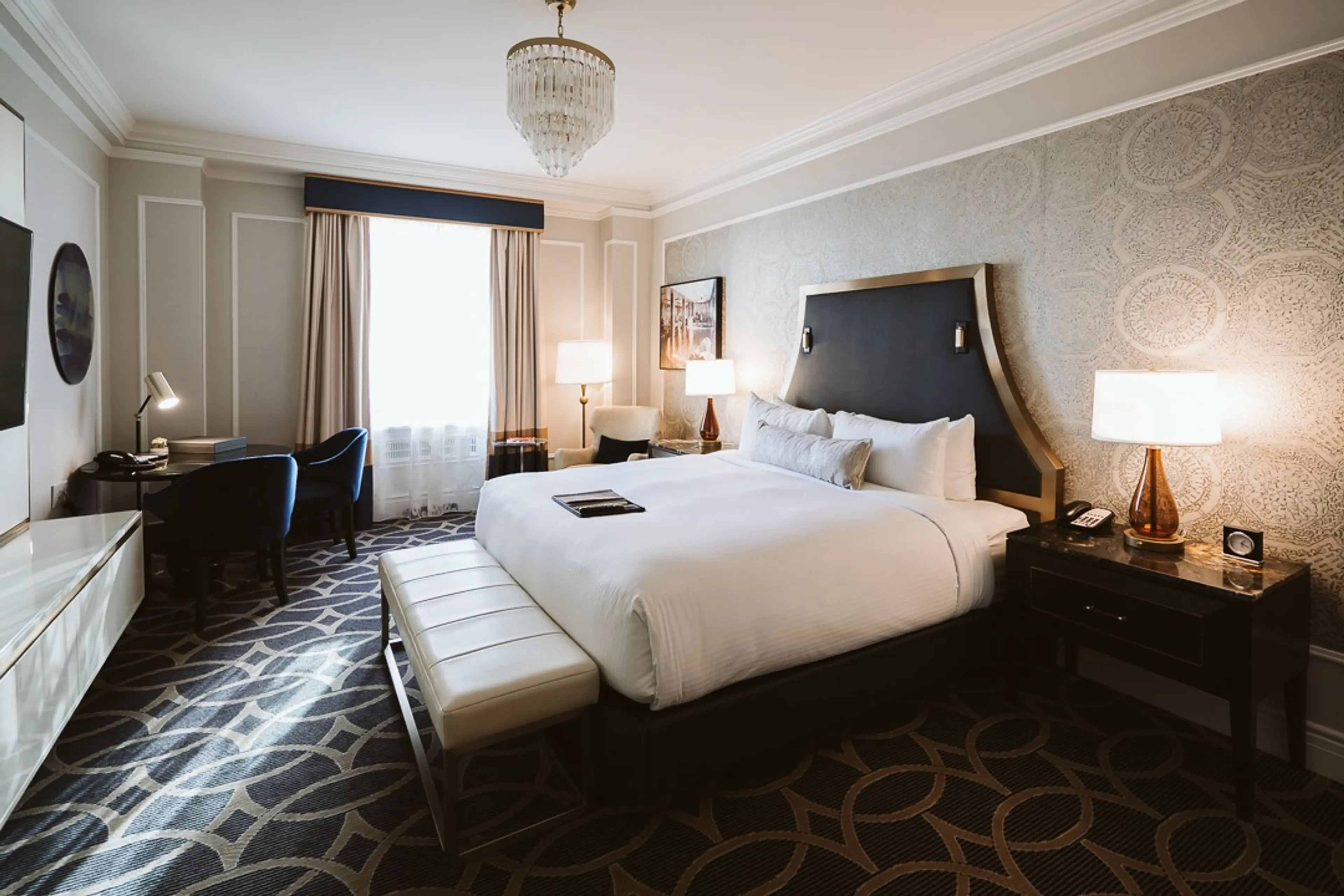 Hotel Vancouver Gold Room staycation