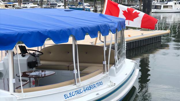 Tour Vancouver’s Coal Harbour by Hopping Aboard an Electrically Powered Boat