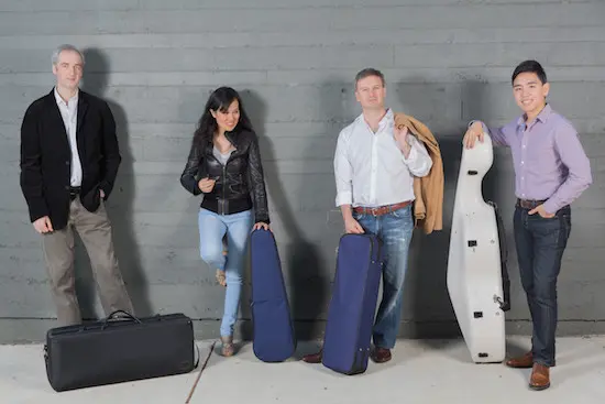 Borealis String Quartet. Derek Bowman photo.