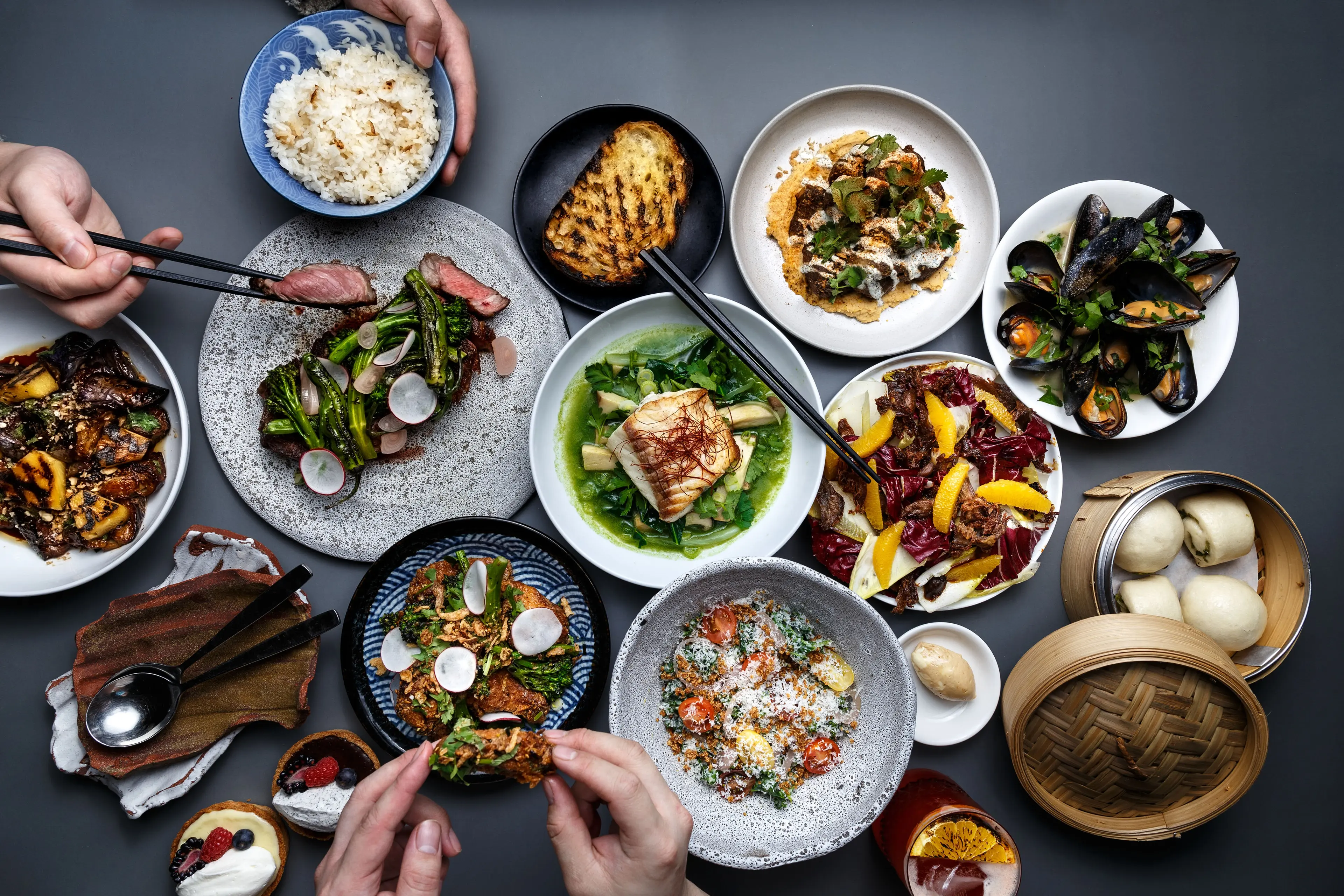 Table of food