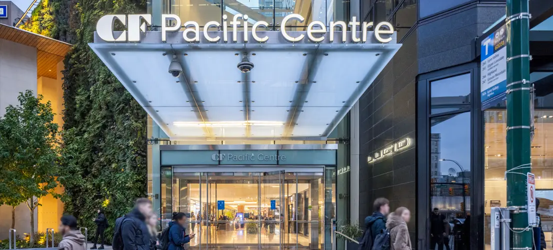 CF Pacific Centre - West Georgia Entrance (2)