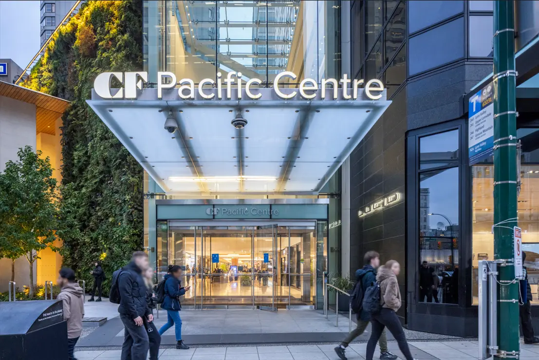 CF Pacific Centre - West Georgia Entrance (2)