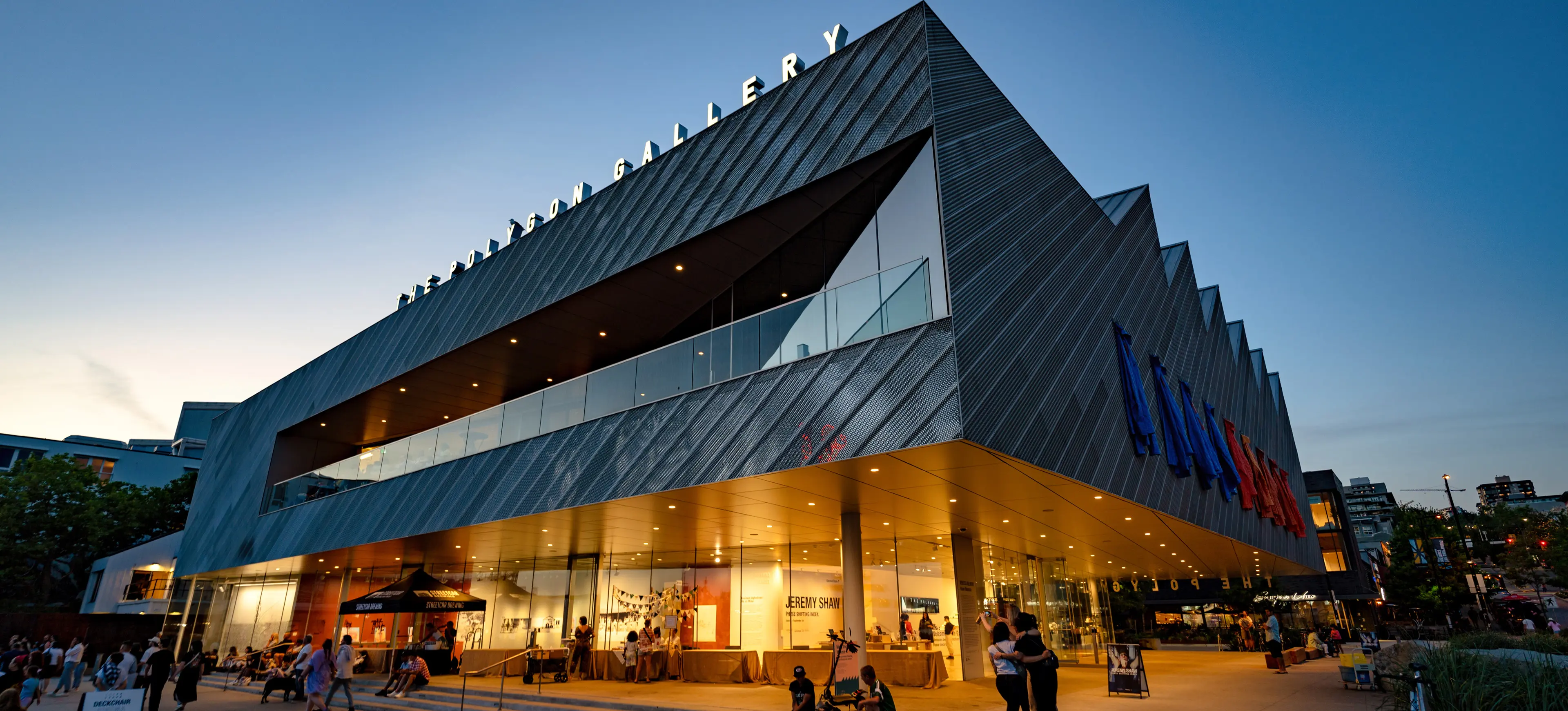 The Polygon Gallery Exterior