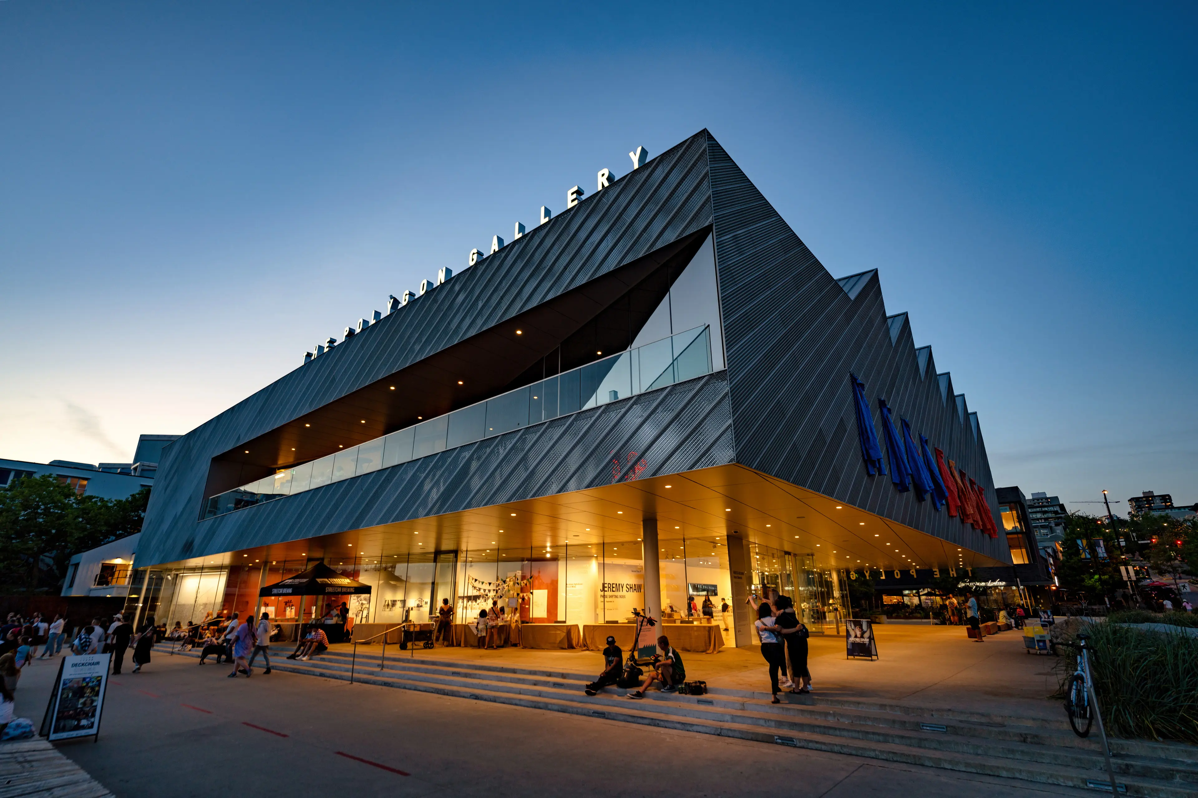The Polygon Gallery Exterior