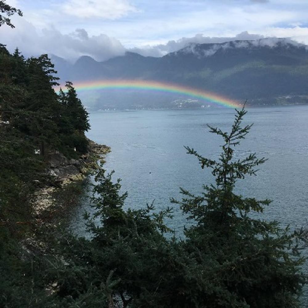 Rainbow to Bowen Island