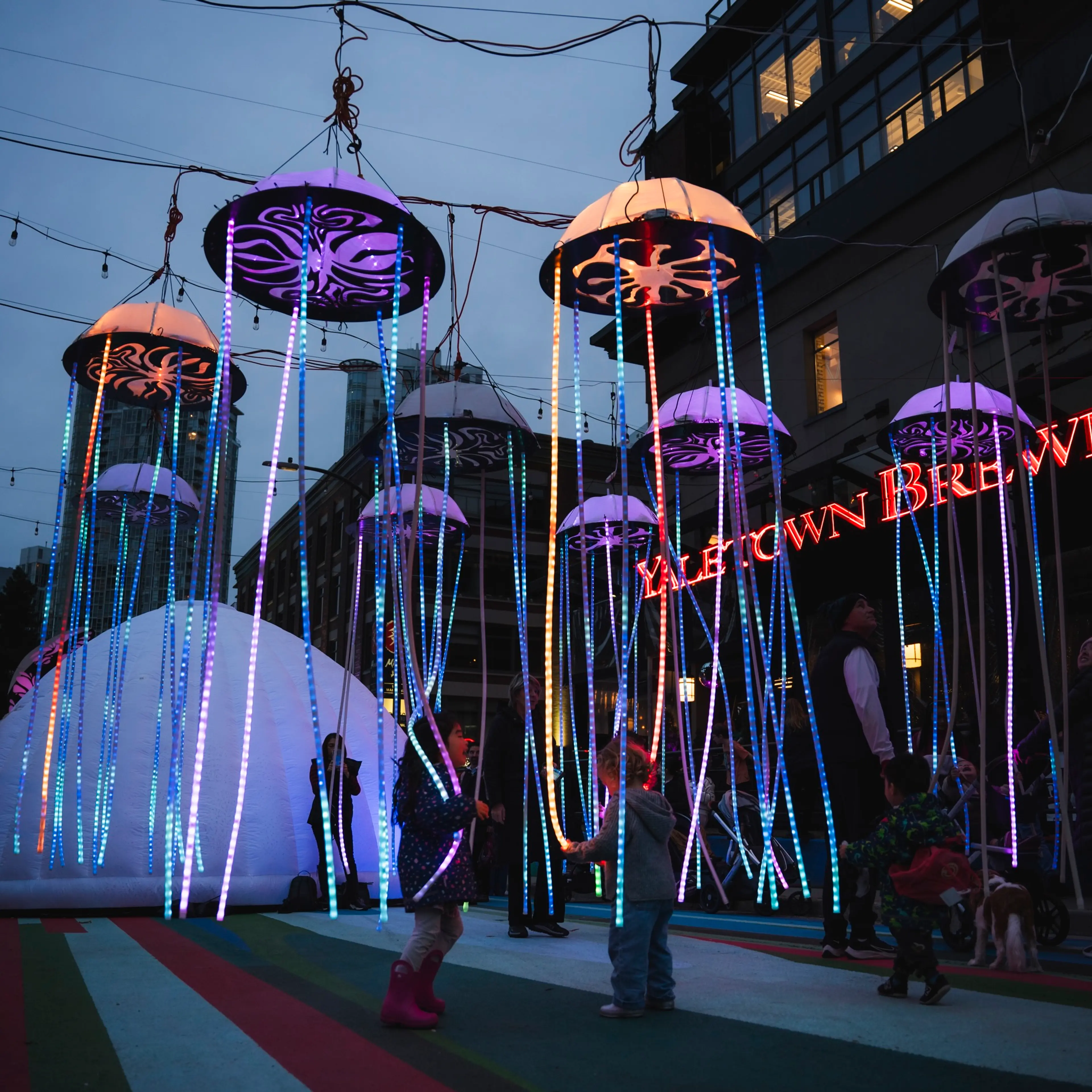 See All the Lights at Lumière Festival Across Downtown Vancouver