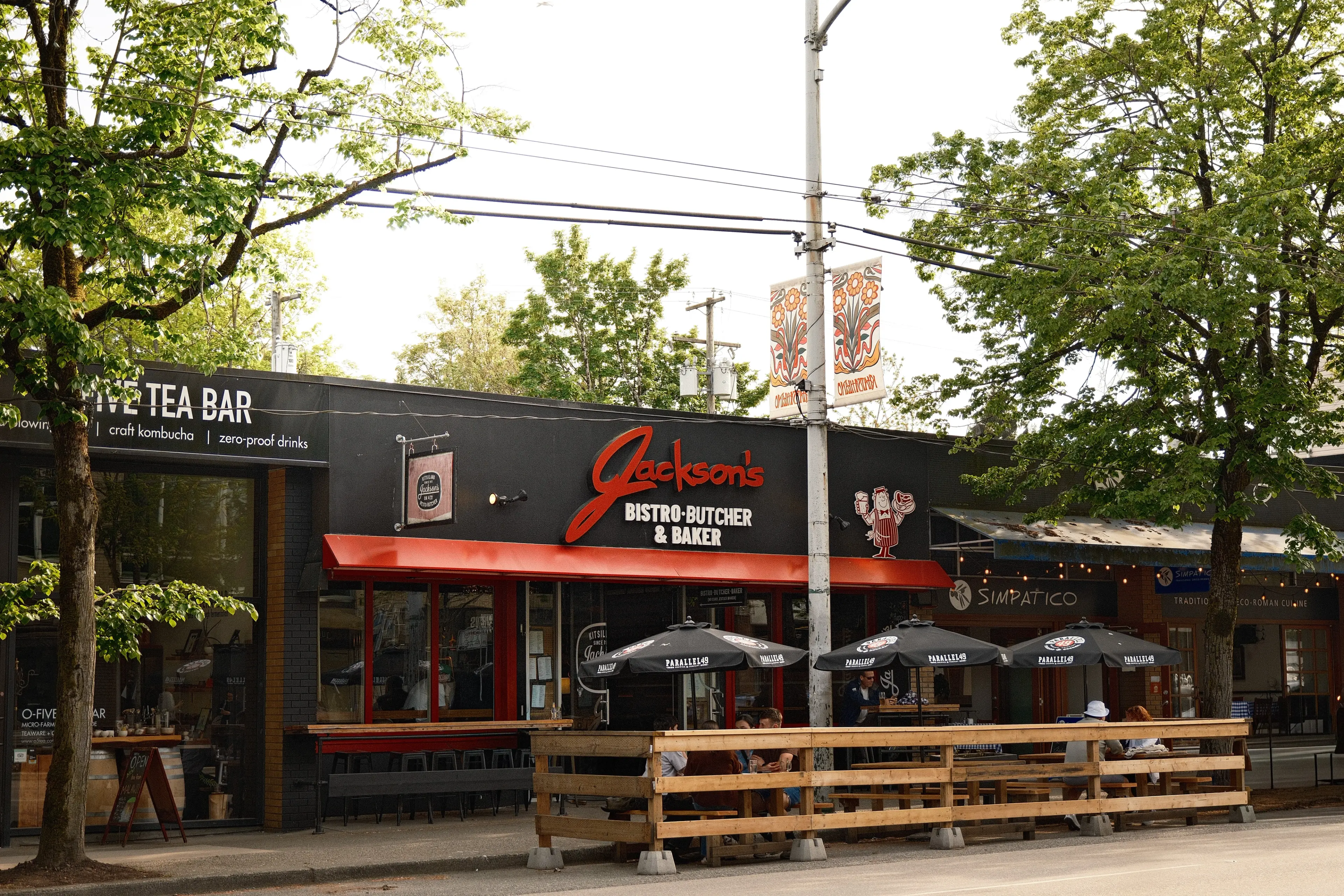 Restaurant exterior of the Jackson’s Resto Butcher.