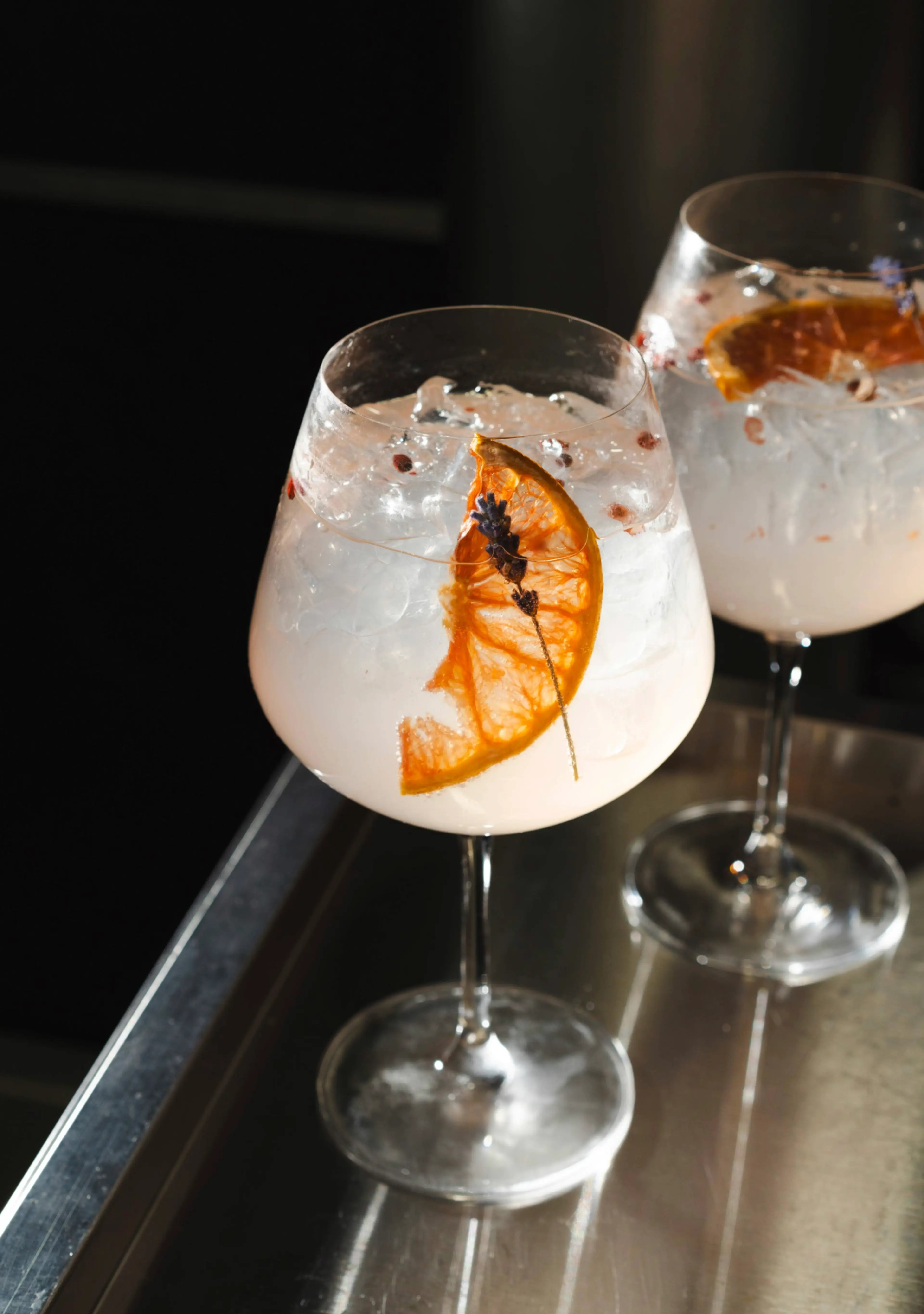 Provence Gin & Tonic cocktail at Copperpenny Distilling Co.