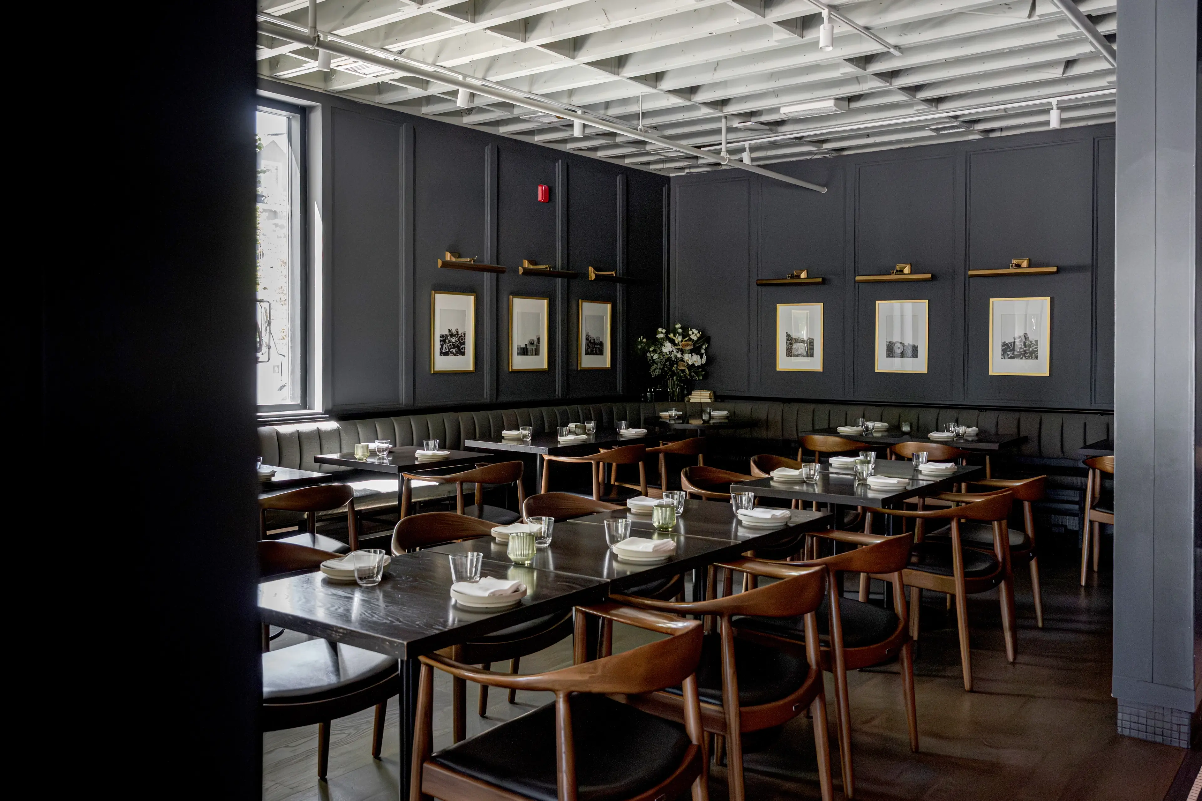 Interior view of the restaurant Published on Main in Vancouver.