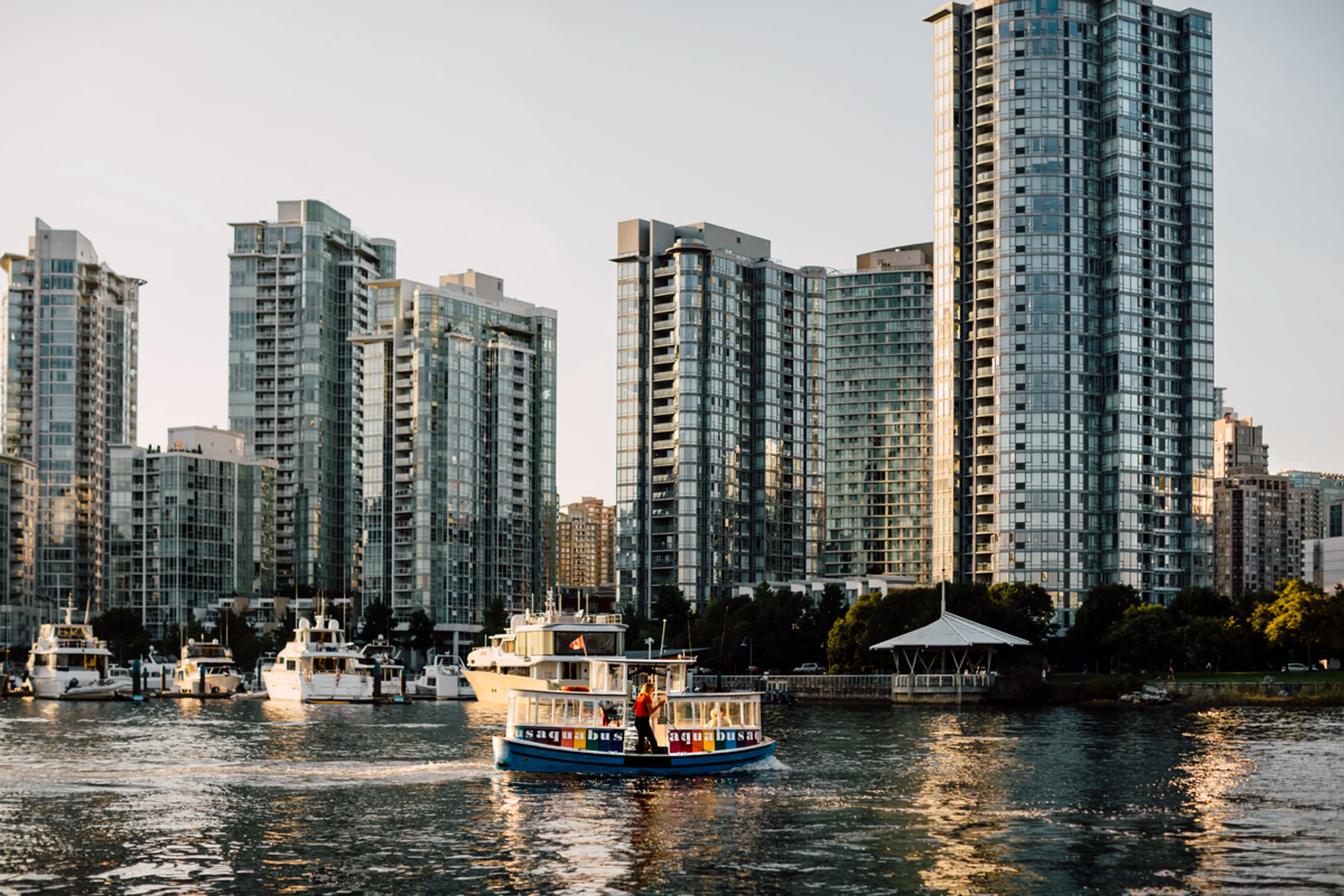 View of Yaletown from Charleson Park