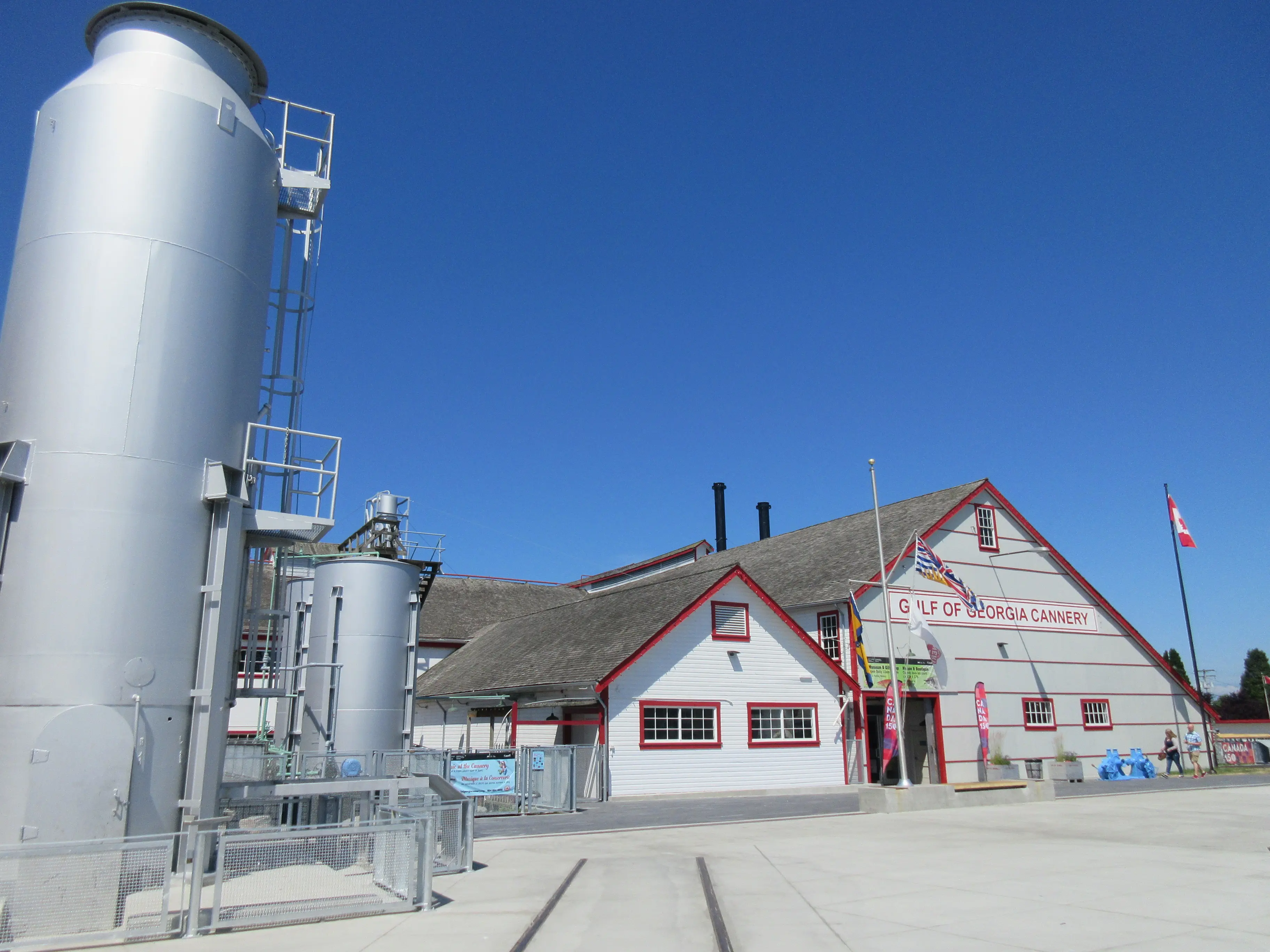 Gulf of Georgia Cannery NHS exterior